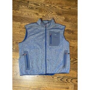 SCHNEE'S Bozeman, MT 'Covert' Gray Fleece Lined Full Zip Casual Vest - XXL 2XL
